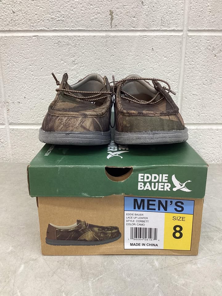 Eddie Bauer Men's Canvas Loafer, Size 8