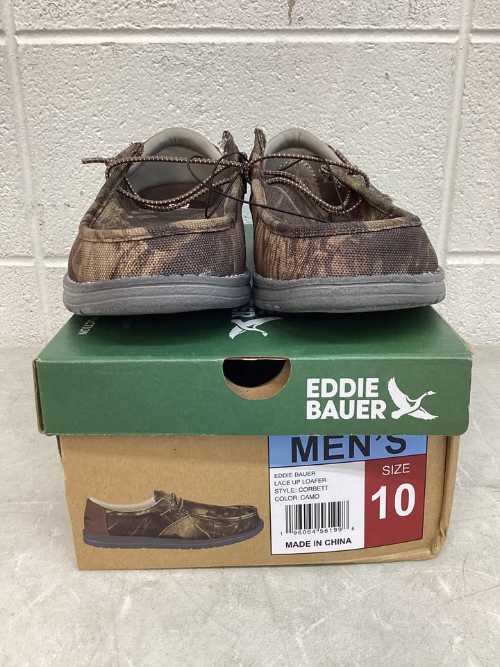 Eddie Bauer Men's Canvas Loafer, Size 10