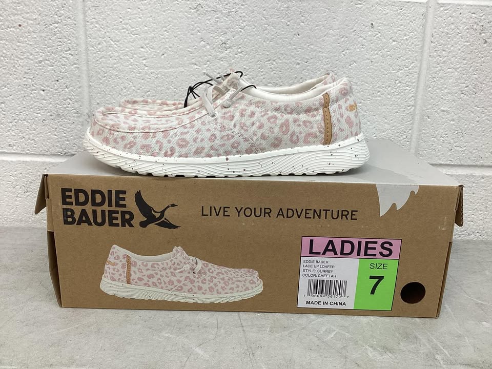 Eddie Bauer Women's Canvas Loafer, Size 7