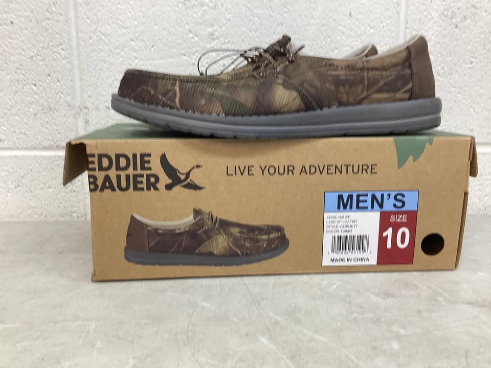 Eddie Bauer Men's Canvas Loafer, Size 10