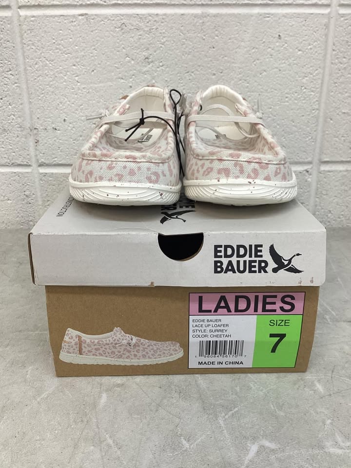 Eddie Bauer Women's Canvas Loafer, Size 7