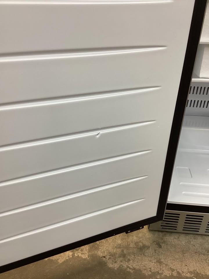 Frigidaire 20.1 in. wide 5.0 cu. ft. Built in Under Counter Mini Refrigerator in Stainless Steel