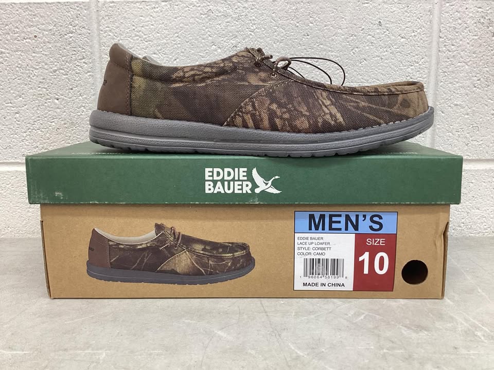 Eddie Bauer Men's Canvas Loafer, Size 10