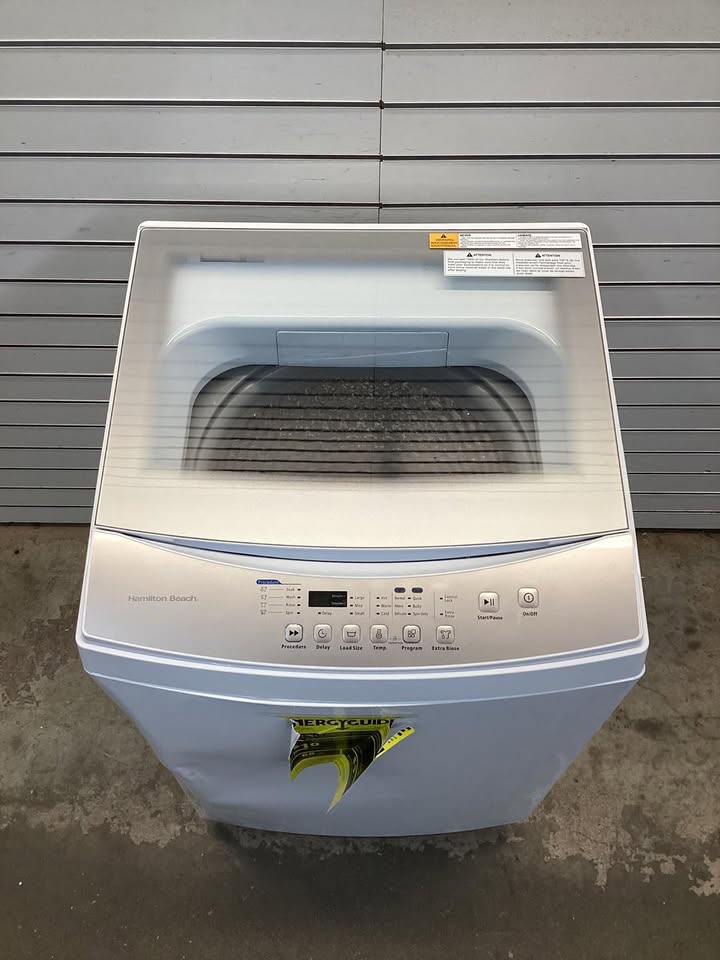 Hamilton Beach 20 in. 3.0 cu. ft. Portable Top Load Washing Machine in White