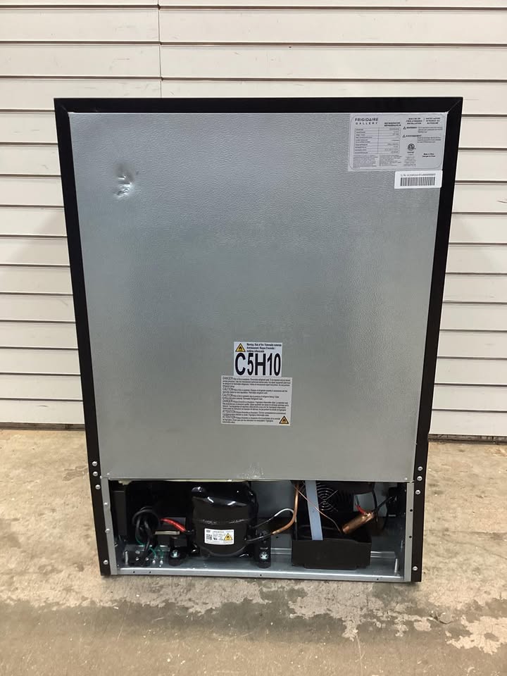 Frigidaire 20.1 in. wide 5.0 cu. ft. Built in Under Counter Mini Refrigerator in Stainless Steel