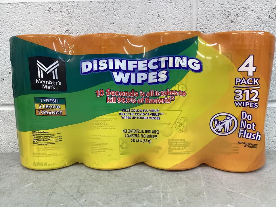 Member's Mark Disinfecting Wipes, Variety Pack, 4 pk., 312 ct.