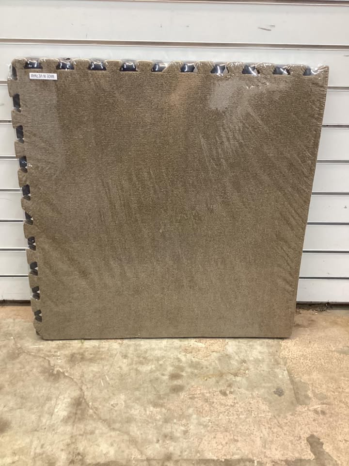 25 Pack-100 Sq.Ft. Foam Floor Tiles Interlocking Carpet Tiles with Edge Borders