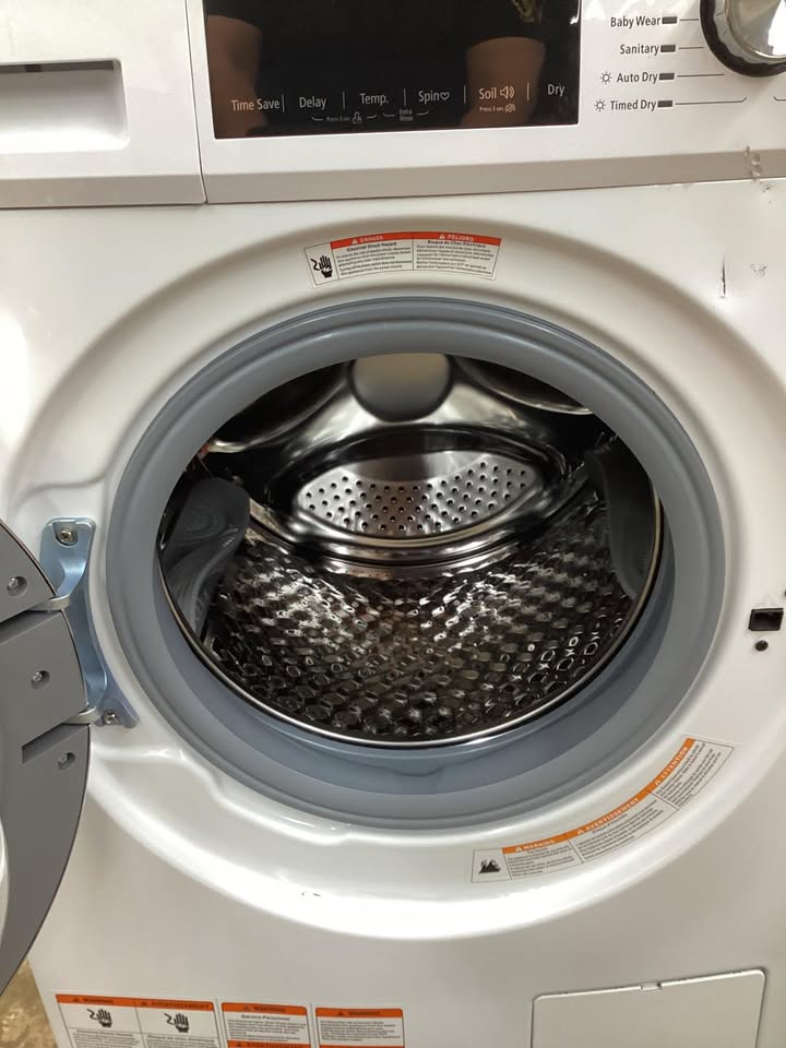 Hamilton Beach 2.7 cu. ft. White All-in-One Front Loading Washer and Dryer Combo