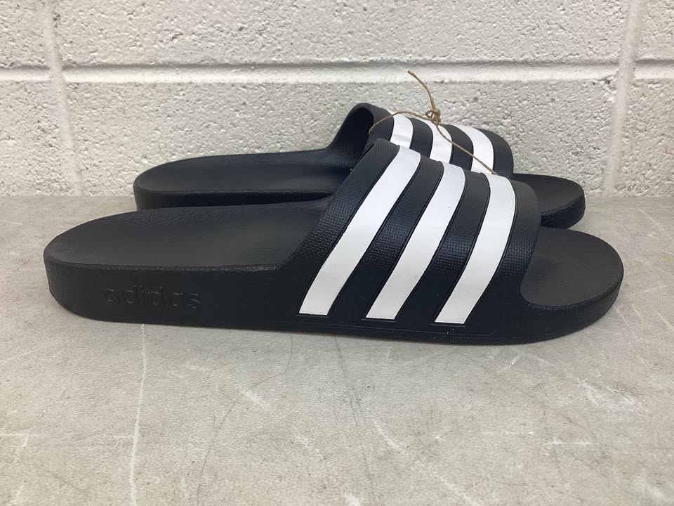 Adidas Adilette Aqua Lightweight Shower Slide, Size 12