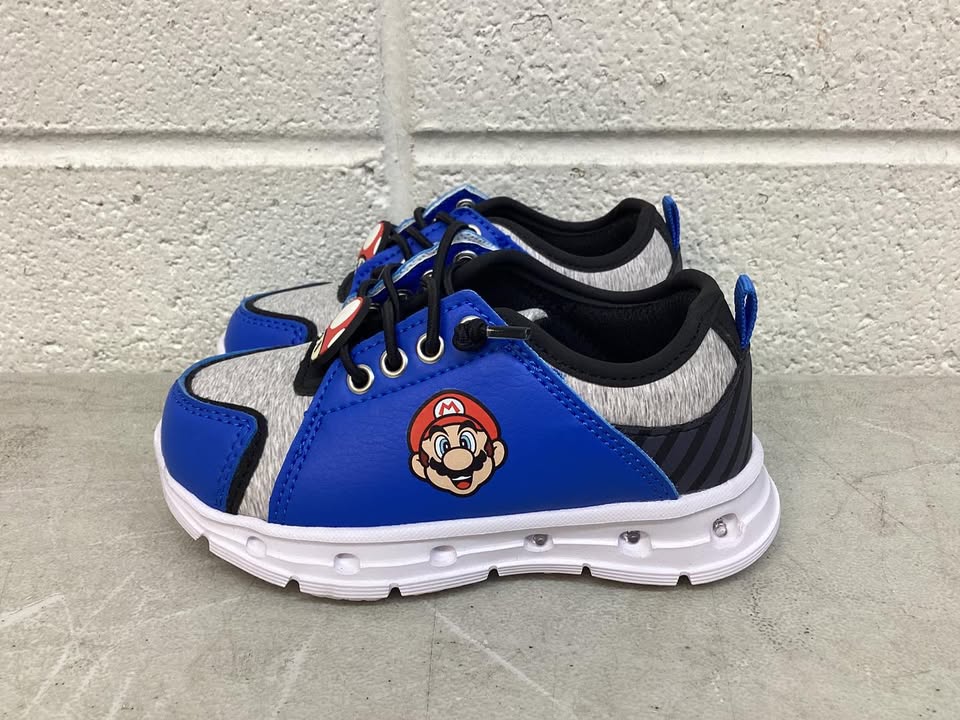 Mario Toddler Boys Light-Up Sneaker, Size 8T