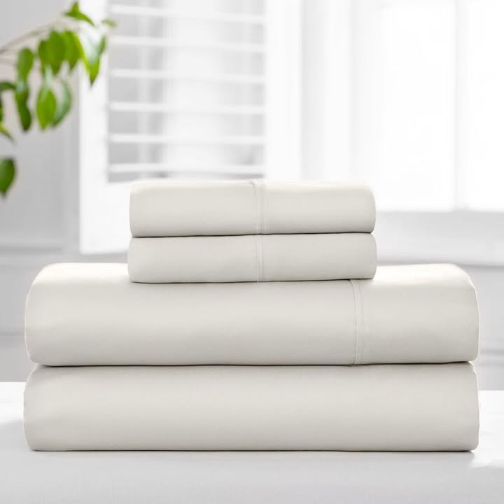 Member's Mark 450-Thread-Count Solid Sheet Set, Twin/Twin XL