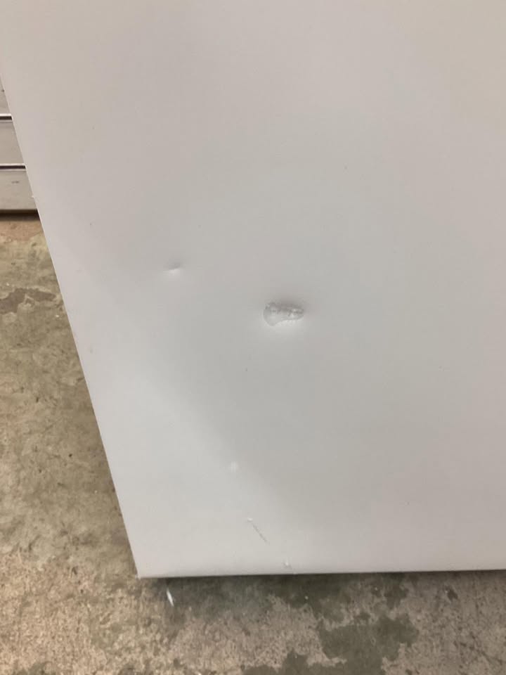 Frigidaire 7.5 cu. ft. Mini Fridge in Cream with Rounded Corners and Top Freezer