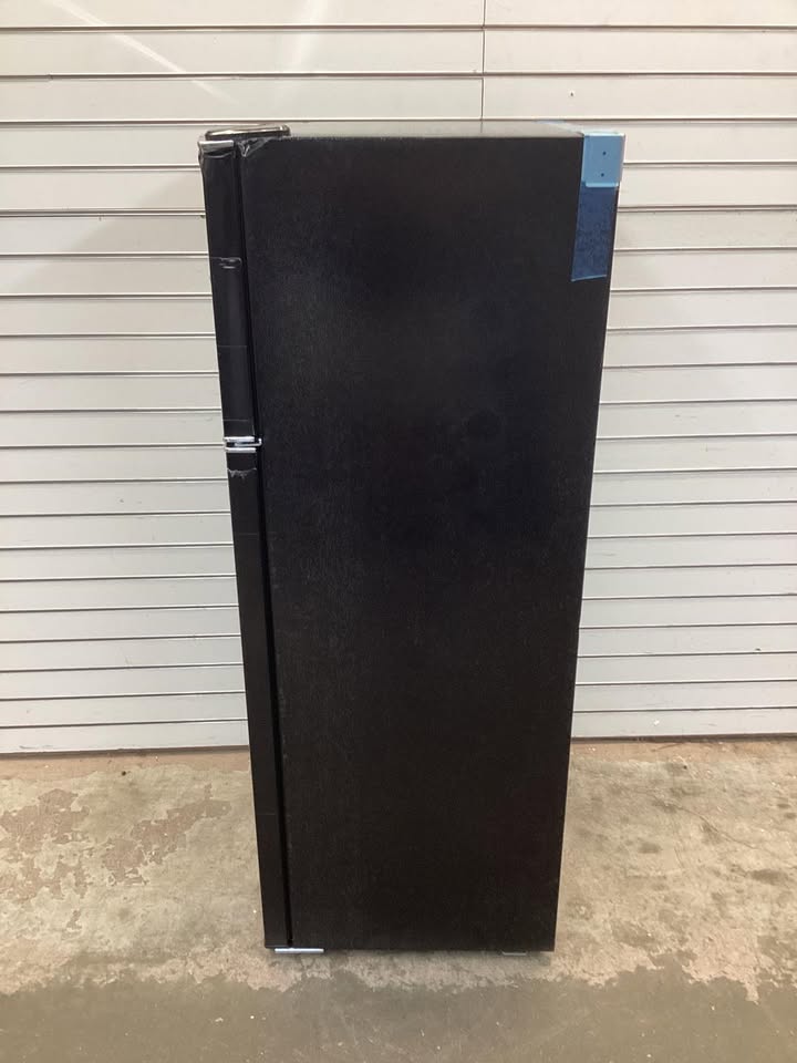 Frigidaire 7.5 cu. ft. Mini Refrigerator with Top Freezer and Chrome Handles in Black