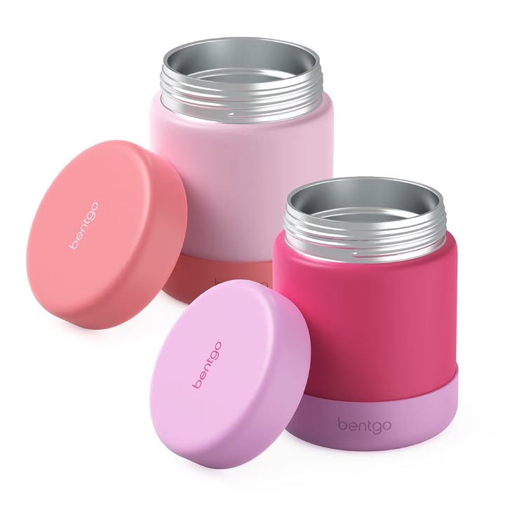 Bentgo Kids Stainless Steel Food Jar, 2-Pack