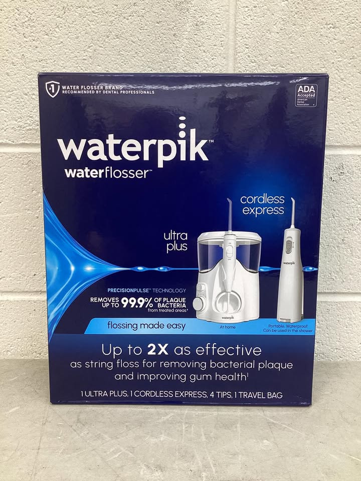 Waterpik Ultra Plus and Cordless Express Water Flosser