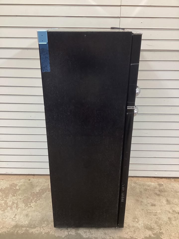 Frigidaire 7.5 cu. ft. Mini Refrigerator with Top Freezer and Chrome Handles in Black