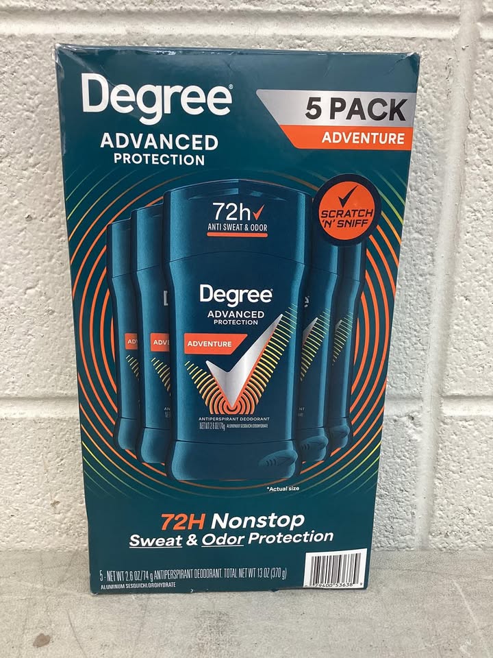 Degree for Men Adventure Deodorant, 2.6 oz., 5 pk.