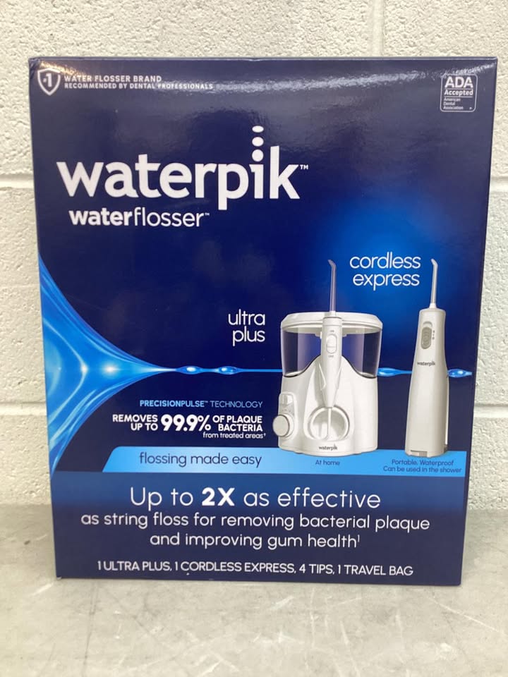 Waterpik Ultra Plus and Cordless Express Water Flosser