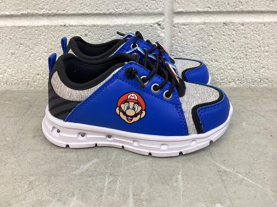 Mario Toddler Boys Light-Up Sneaker, Size 8T