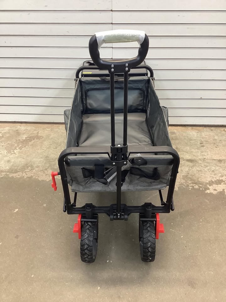 Mac Sports Folding Wagon with Tailgate and Table