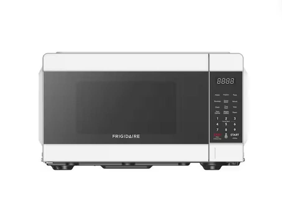 Frigidaire 0.9 cu. ft. Countertop Microwave in White