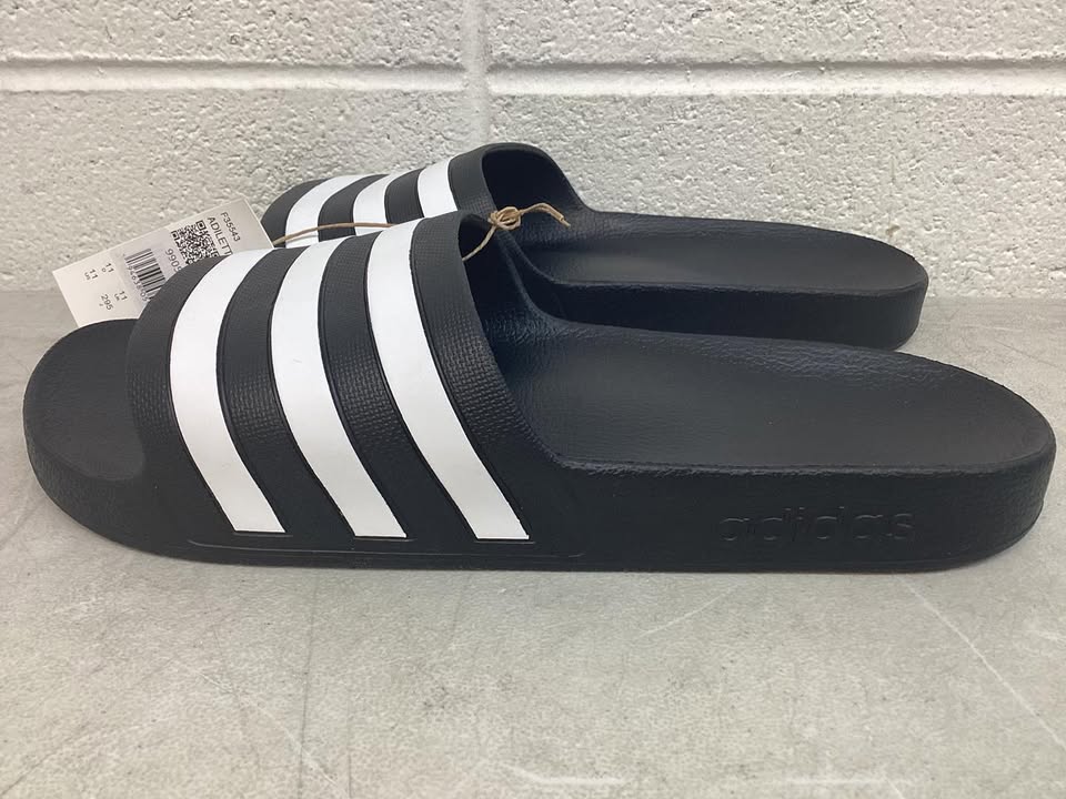 Adidas Mens Adilette Aqua Lightweight Shower Slide, Size 11