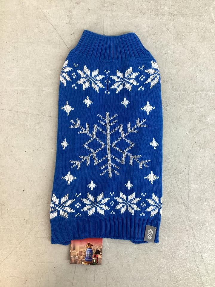 Free Country Holiday Dog Sweater, Size Small