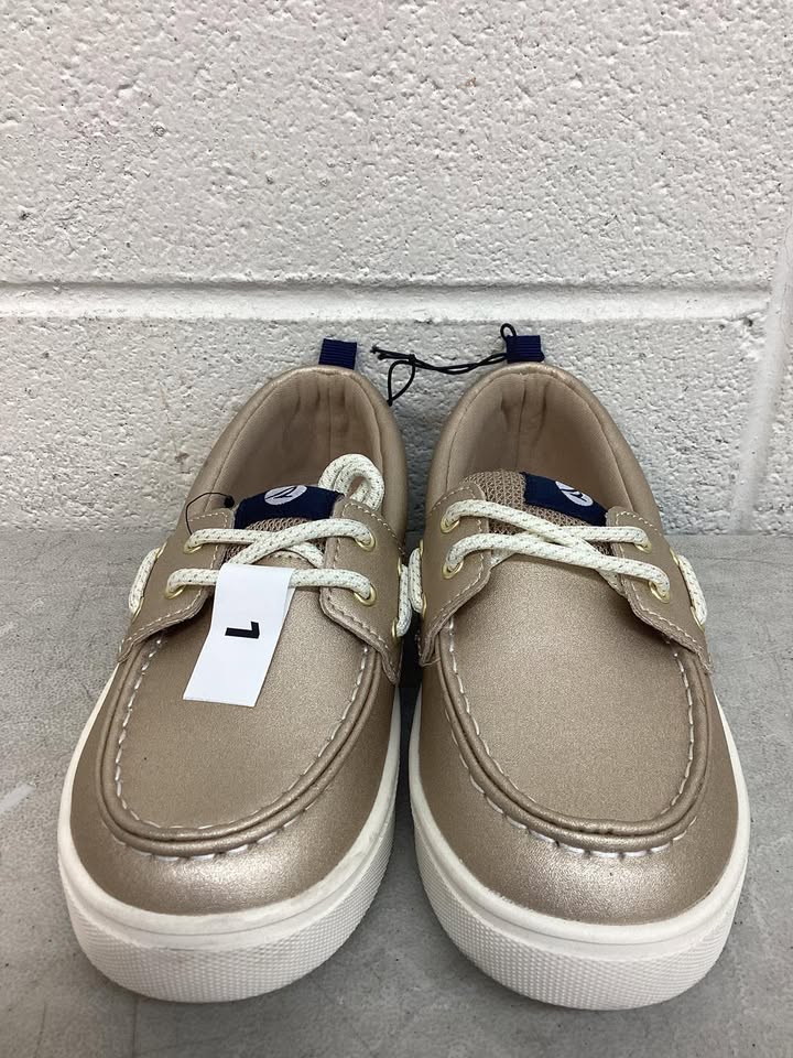 Sperry Girls Boat Shoe, Size 1
