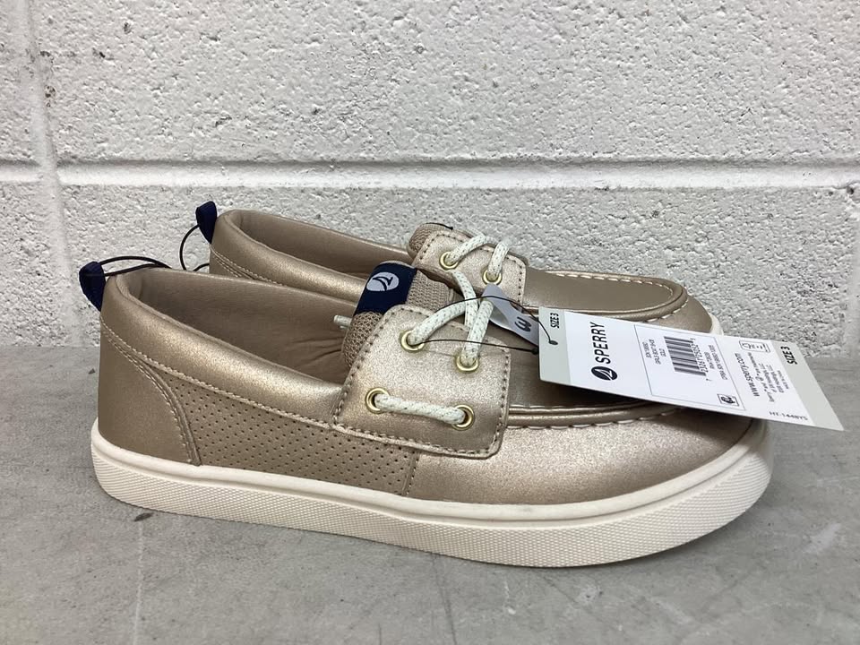 Sperry Girls Boat Shoe, Size 3