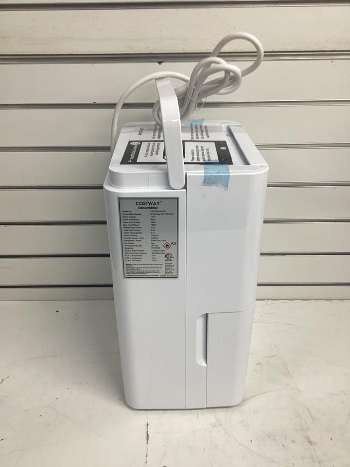Costway 2000 Sq. Ft 32 Pint Dehumidifier with Continuous/Drying/Auto Mode
