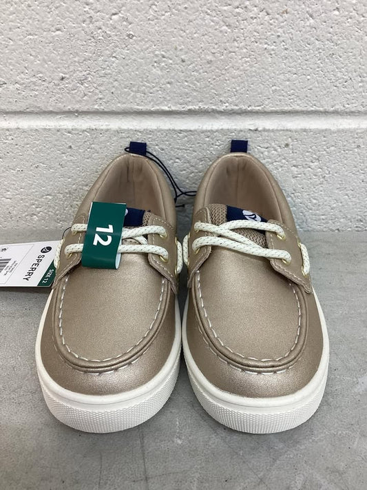 Sperry Girls Boat Shoe, Size 12
