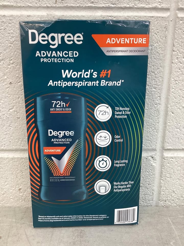 Degree for Men Adventure Deodorant, 2.6 oz., 5 pk.