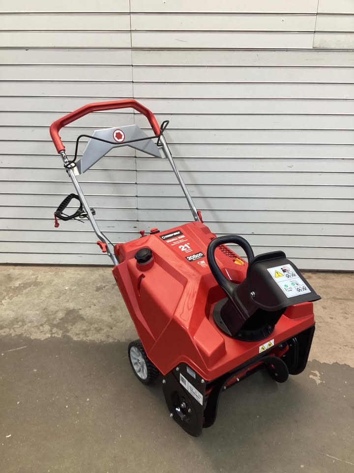 Troy-Bilt Squall 21 in. 208 cc Electric Start Single-Stage Gas Snow Blower with E-Z Chute Control