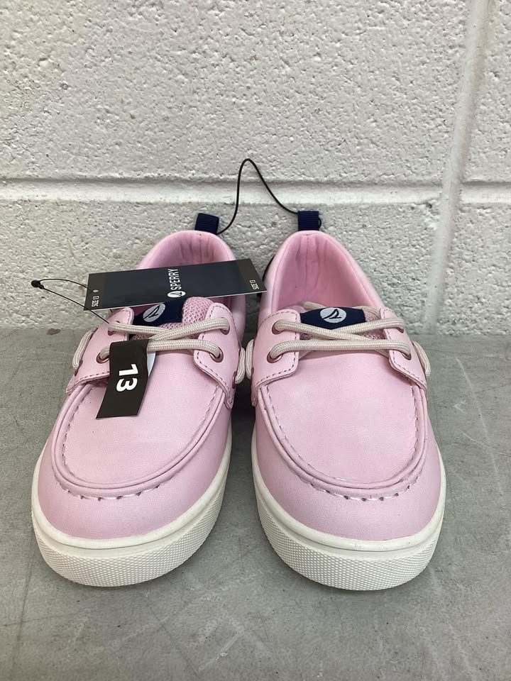 Sperry Girls Boat Shoe, Size 13