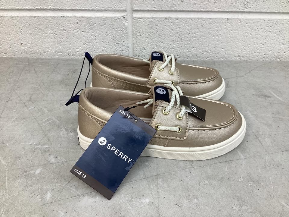 Sperry Girls Boat Shoe, Size 13
