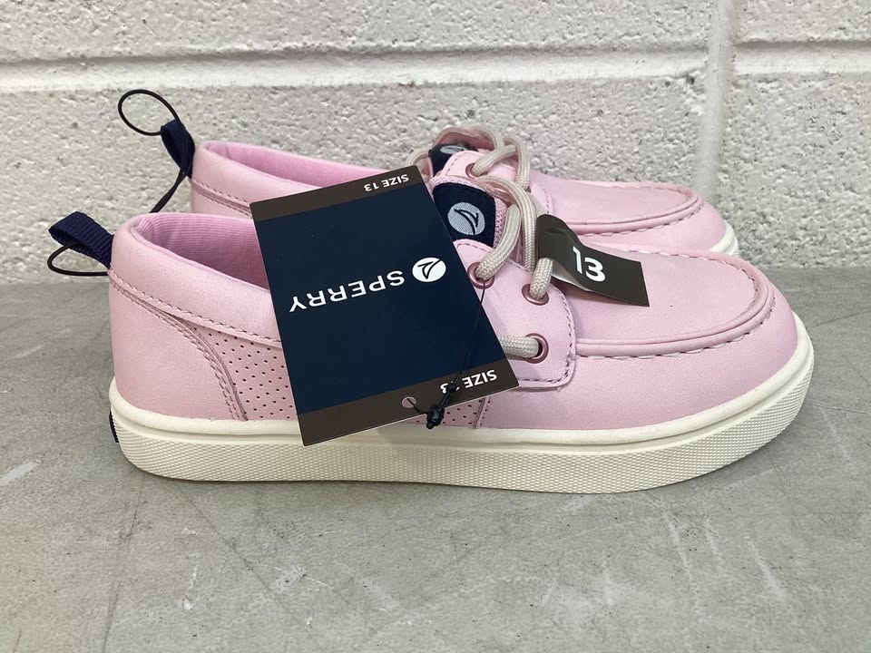 Sperry Girls Boat Shoe, Size 13