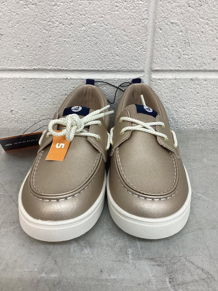 Sperry Girls Boat Shoe, Size 5