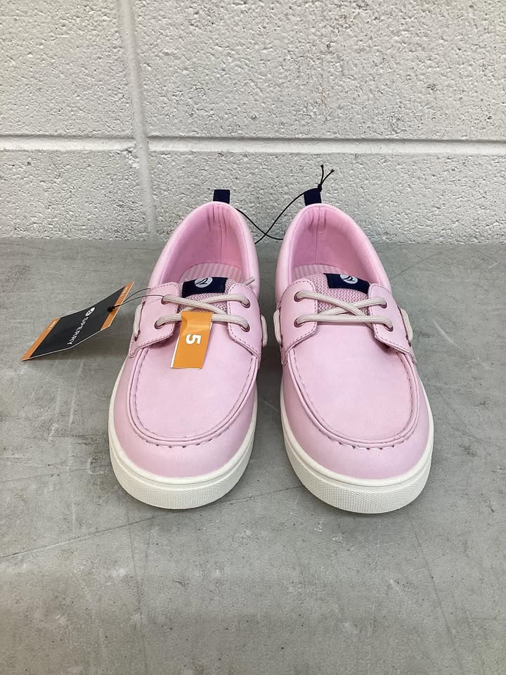 Sperry Girls Boat Shoe, Size 5