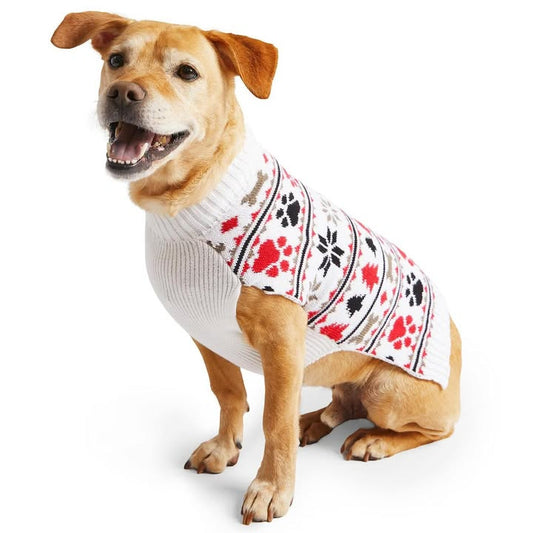 Free Country Holiday Dog Sweater, Size Small