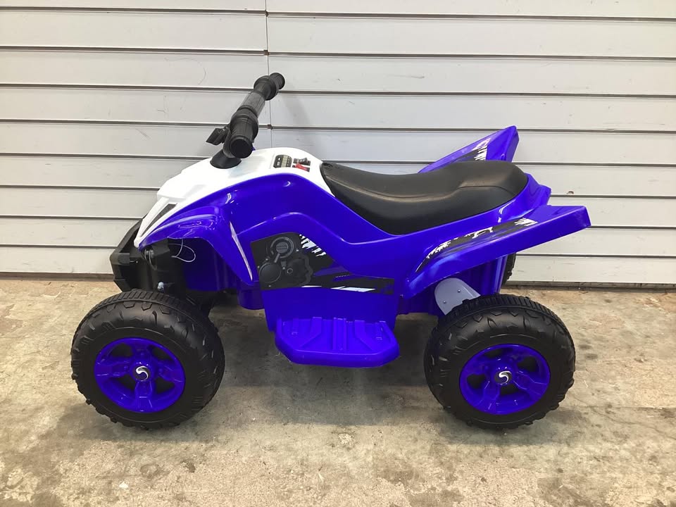 12V Kids Ride On ATV 4-Wheeler Quad with LED Lights and 7 mph Max Speed