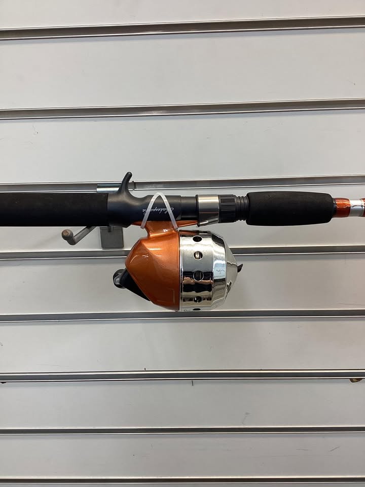 Shakespeare Catch More Fish Catfish Spincast Rod and Reel Combo with Tacklebox
