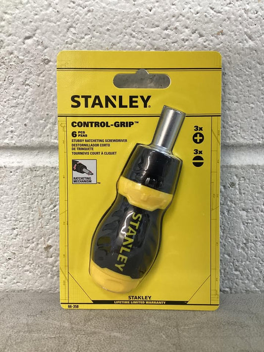 Stanley 6-in-1 Ratcheting Screwdriver