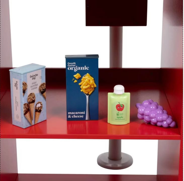Target Toy Checklane: Pretend Shopping Accessories, Play Money, Toy Cash Register