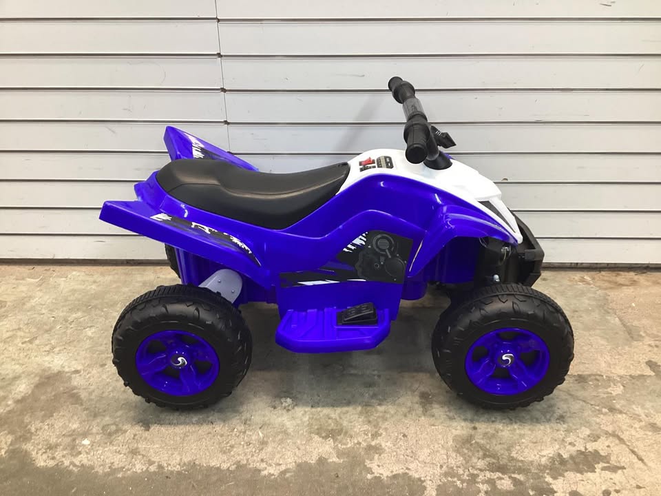 12V Kids Ride On ATV 4-Wheeler Quad with LED Lights and 7 mph Max Speed
