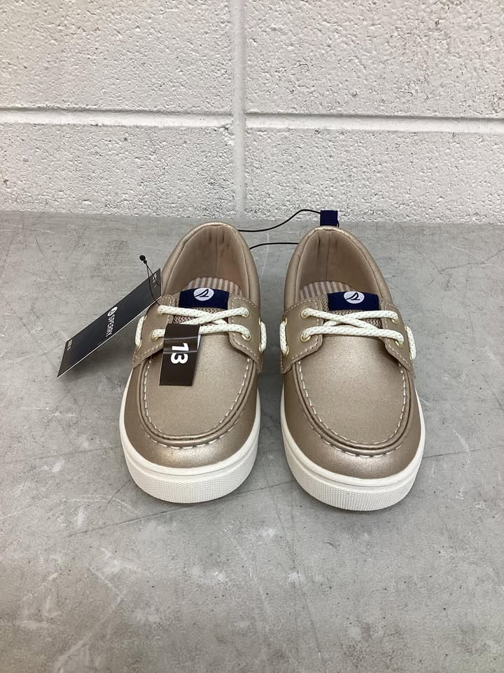 Sperry Girls Boat Shoe, Size 13