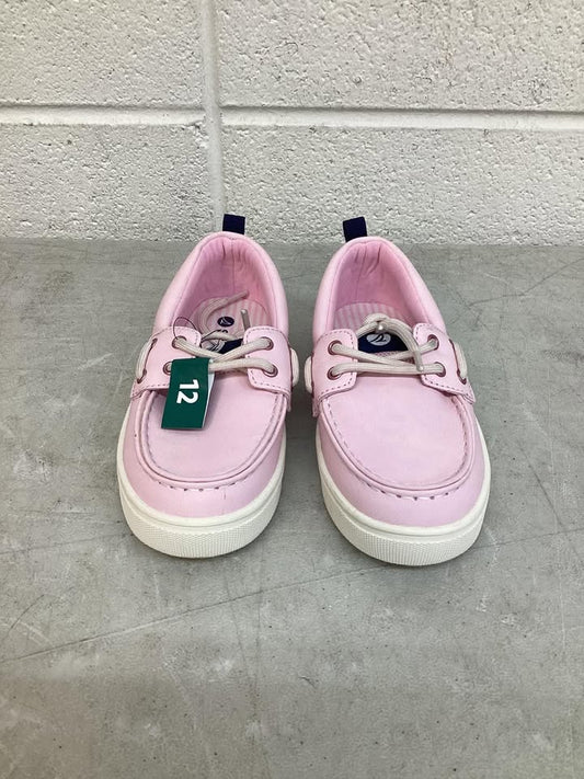 Sperry Girls Boat Shoe, Size 12