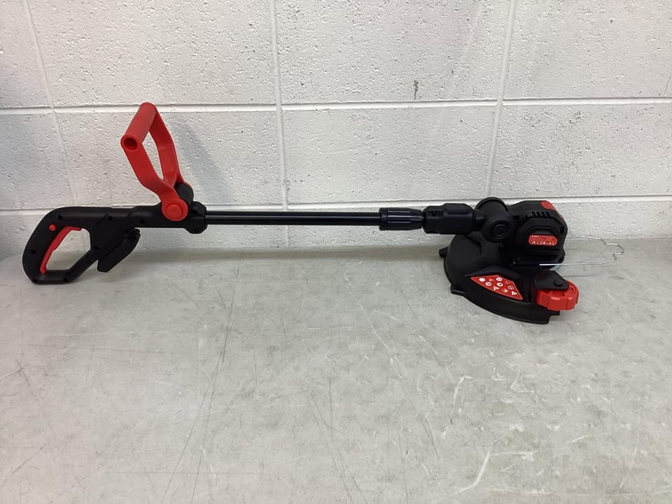 Ecomax 20V Cordless String Trimmer & Edger with 20V 2.0Ah Battery and Charger