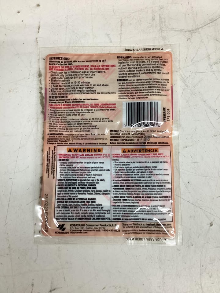 HotHands Hand Warmers 36 Pair Box