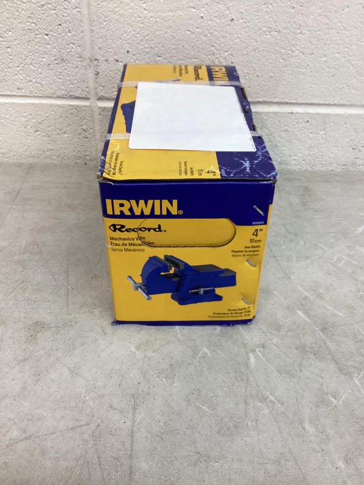 IRWIN 4-in Cast iron Mechanics Vise