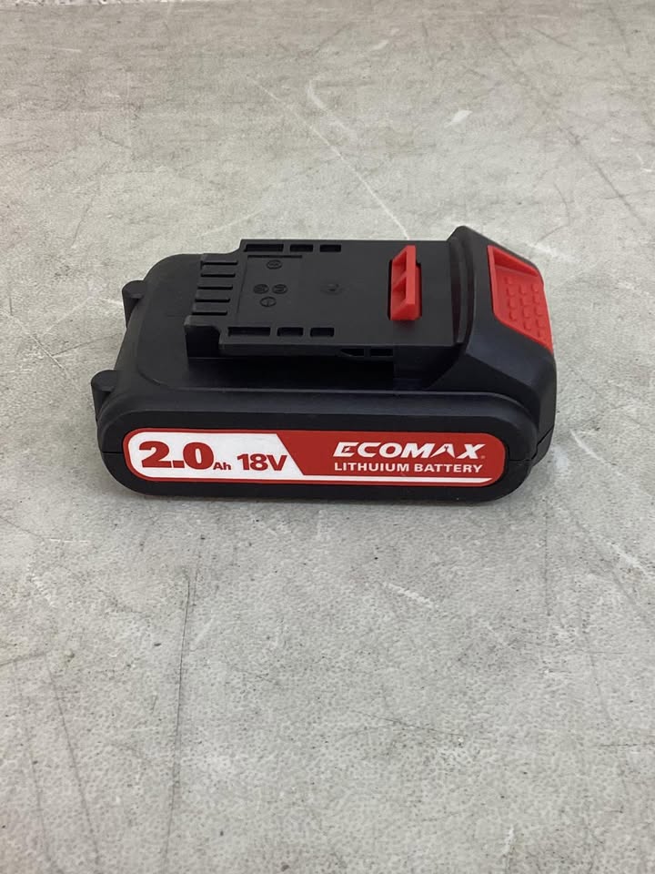 Ecomax 20V Cordless String Trimmer & Edger with 20V 2.0Ah Battery and Charger